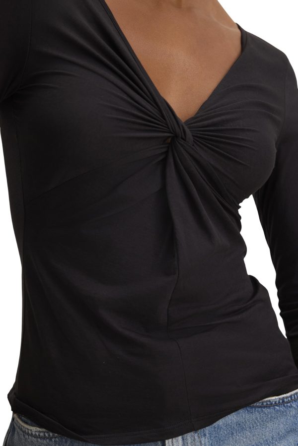 Ladies New Black Tops - Image 4