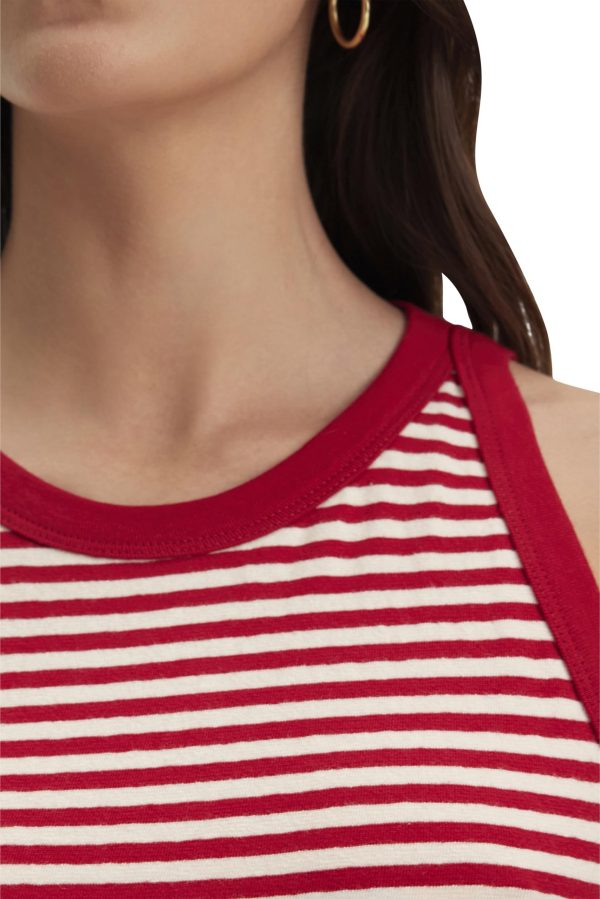Velvet Women's Red Vest - Image 3