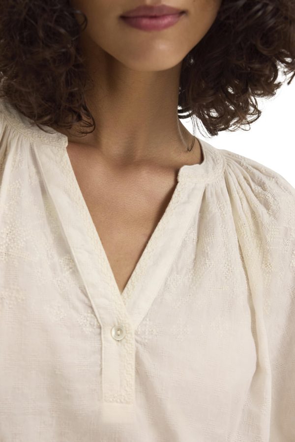 Velvet Women's Tone-On Embroidered Top - Image 4