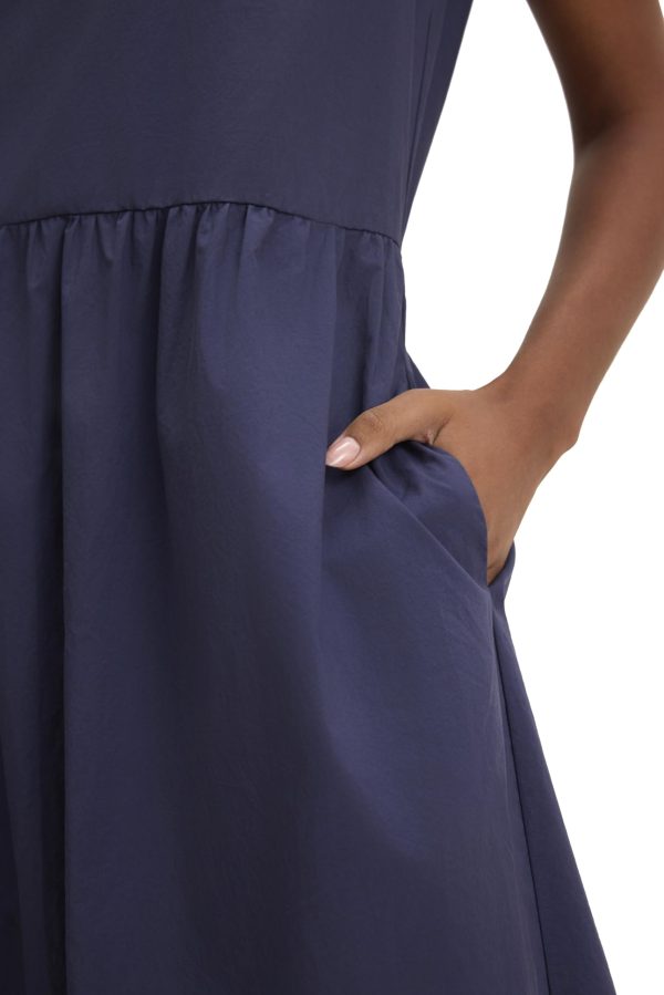 Women Cotton Poplin Dress - Image 4