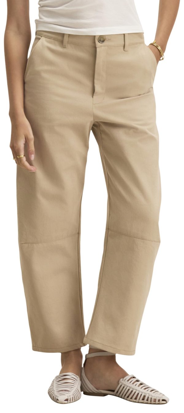 Women's Khaki Twill Pants