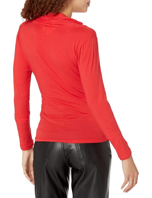 Women's Long Sleeve Tulle T-Shirt - Image 4