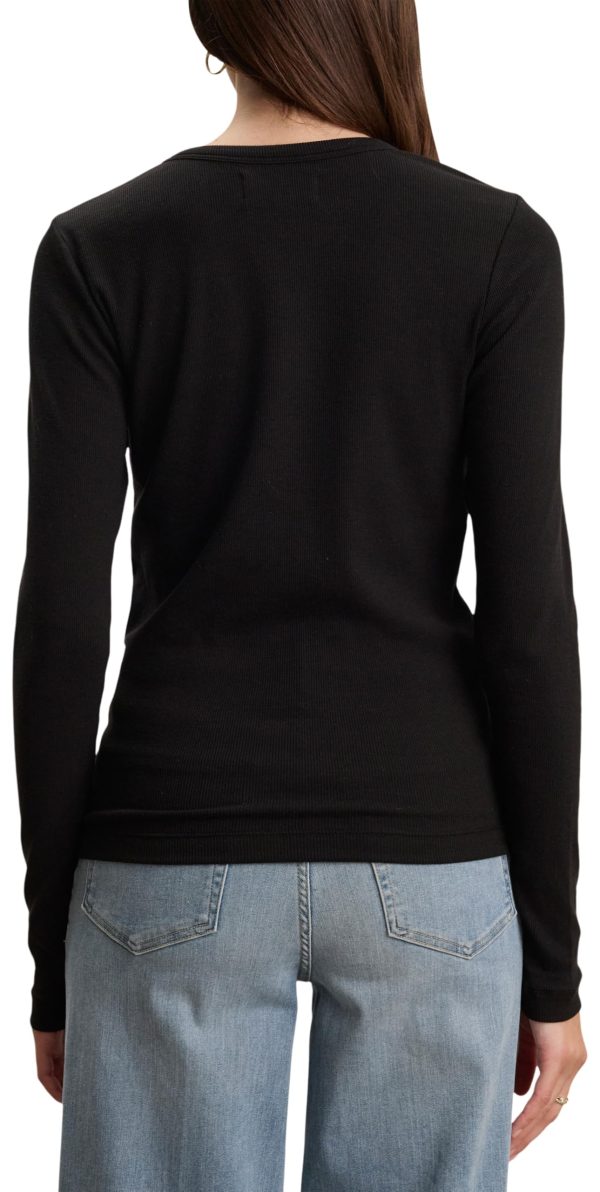 Women's Modal Ribbed Long Sleeve T-Shirt - Image 3