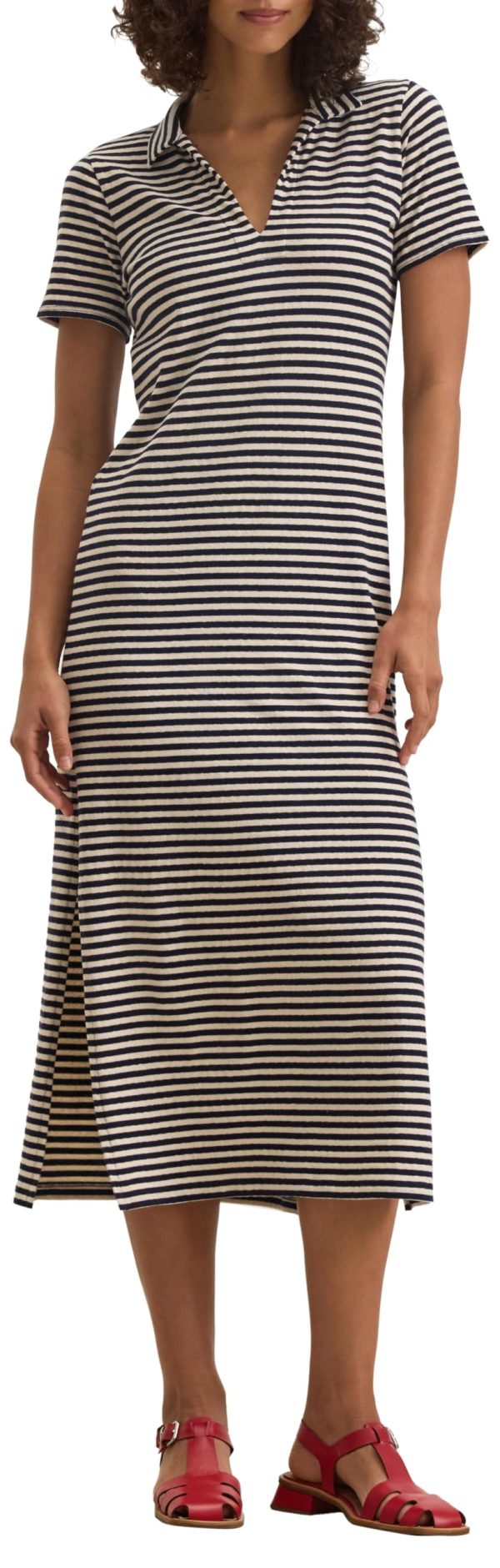 Women's Striped T-Shirt Dress