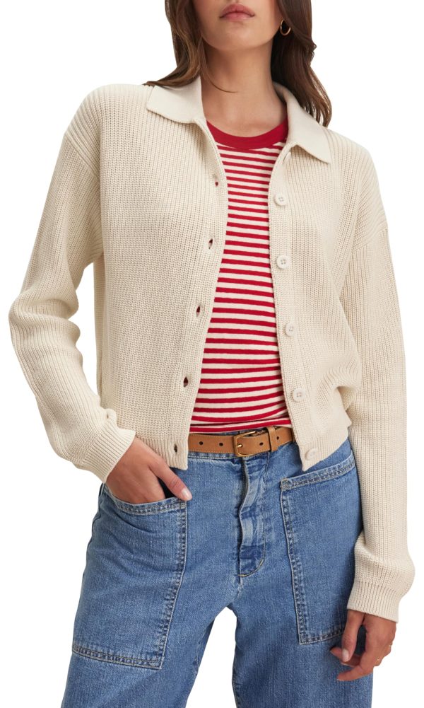 Women's Textured Cotton Sweater