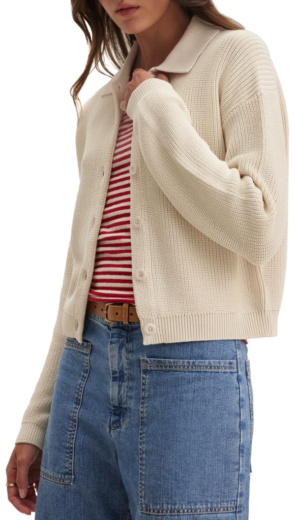 Women's Textured Cotton Sweater - Image 2