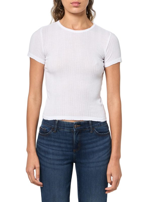 Women's white T-shirt